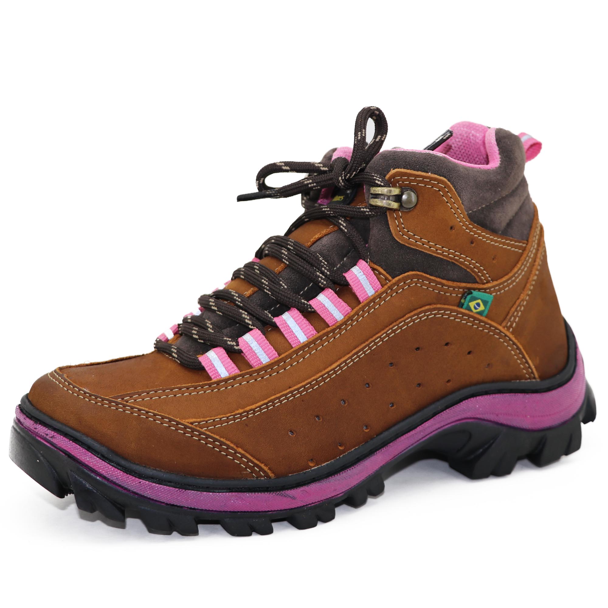 Bota Adventure Feminina em Couro Legítimo